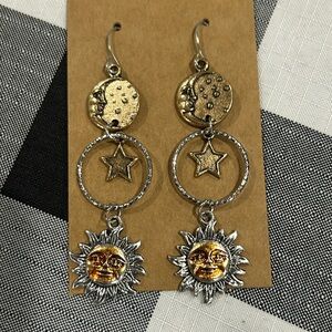 Moon Sun Stars ✨ Earrings
